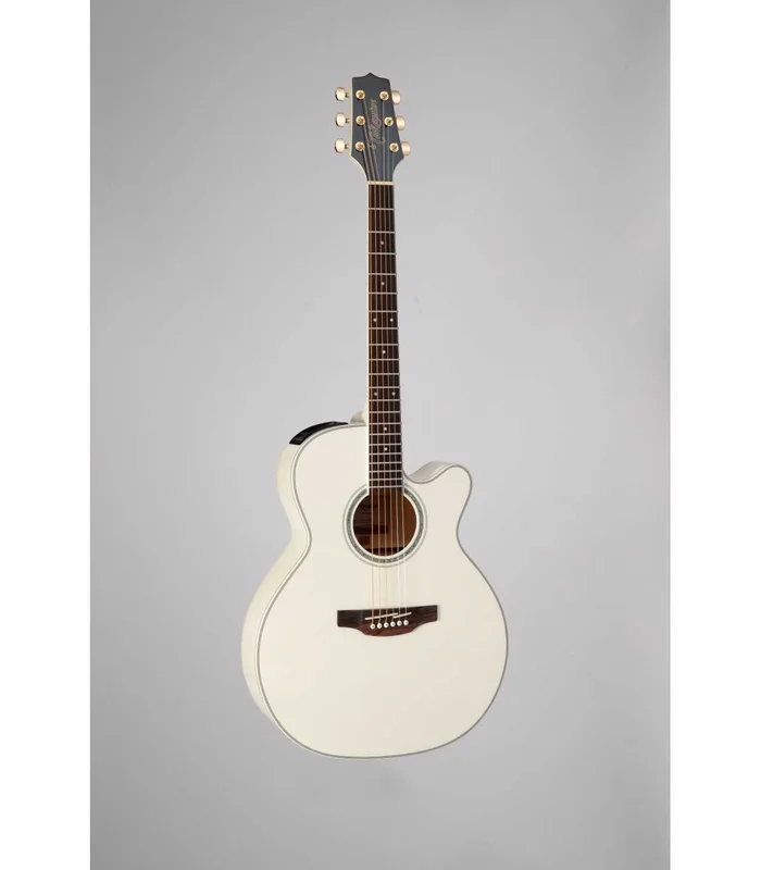 Guitare Folk Electro Takamine GN37CE-PW – NEX Cutaway Pearl White