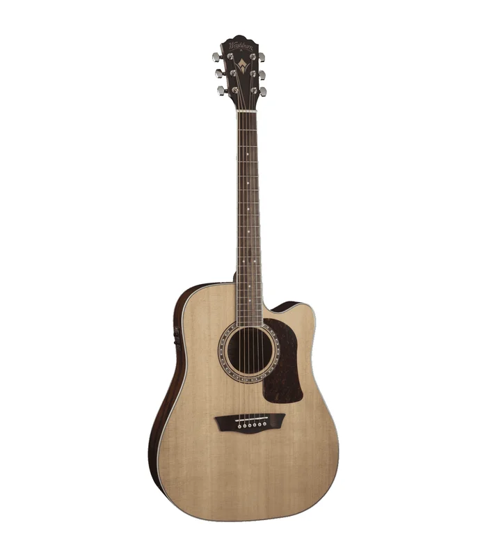 Guitare Folk Electro WASHBURN HD10SCE Dreadnought Cutaway – Image 2