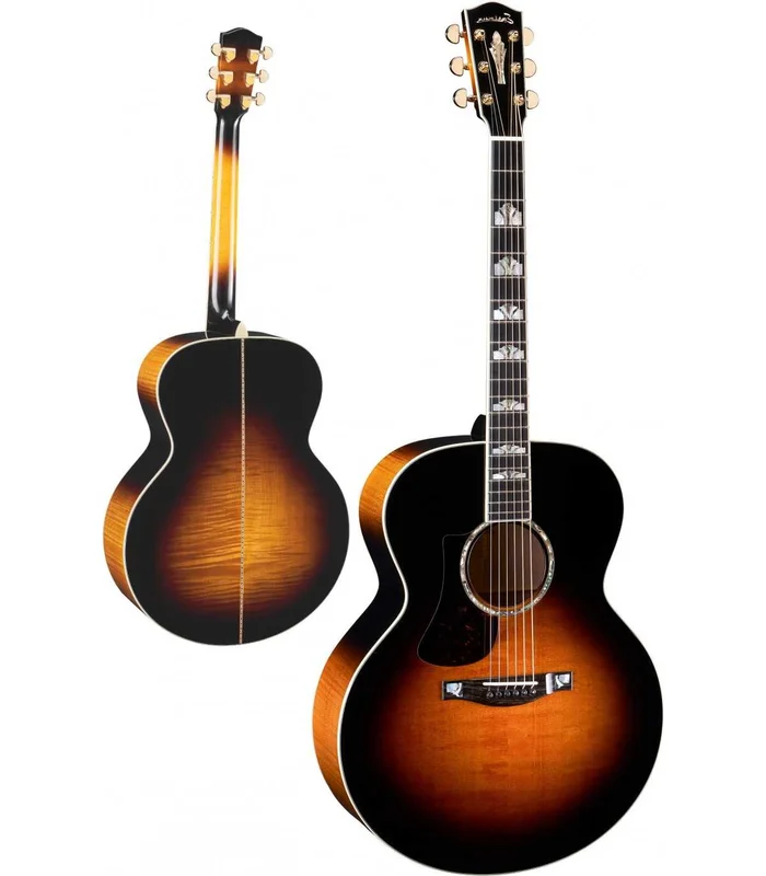 Guitare Folk Gaucher Eastman AC630L-SB Sunburst – Engleman Spruce / Flamed Maple