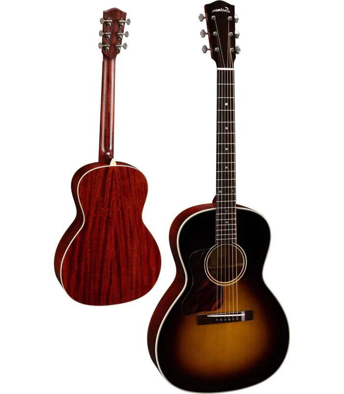 Guitare Folk Gaucher Eastman E10OOSSL-TC Sunburst Thermo Cured – Adirondack Spruce / Mahogany