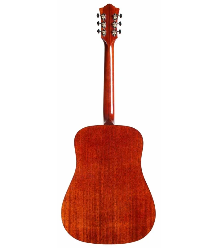 Guitare Folk Guild USA D40 TRADITIONAL NATURAL avec ÉTUI – Image 3