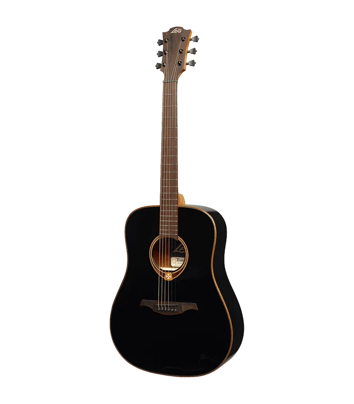 Guitare Folk LAG T118D-BLK Dreadnought Black – Image 3