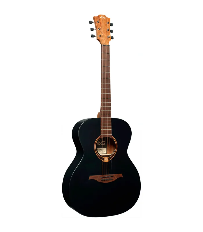 Guitare Folk Lag T70A-BLS Auditorium Black Satin