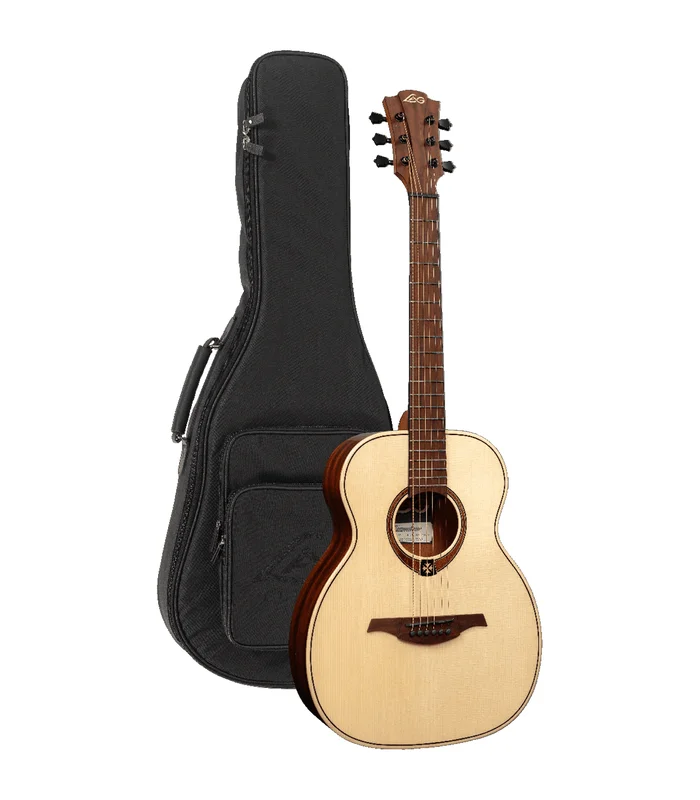 Guitare Folk Lag TRAVEL-SP Travel Spruce + SoftCase – Image 4