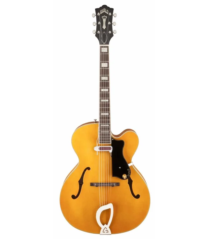 Guitare Jazz Electrique Hollow-Body Guild A150 SAVOY BLOND AVEC ÉTUI