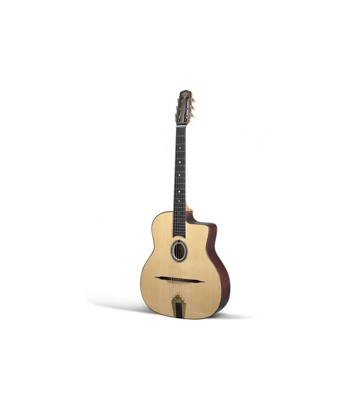 Guitare Jazz Manouche Altamira M10 EN Epicéa Massif / Acajou – Livrée En Étui
