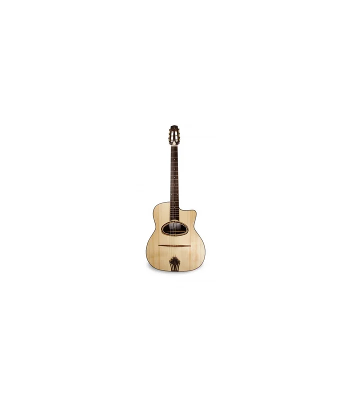 Guitare Jazz Manouche APC JMD300 PSI D Hole Epicéa Massif / Palissandre – Image 3