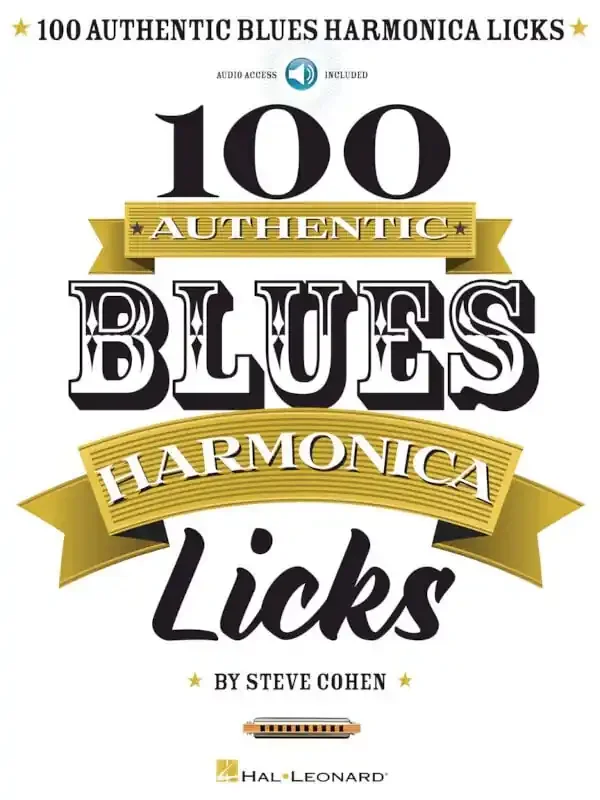 Hal Leonard 100 Authentic Blues Harmonica Licks Notes