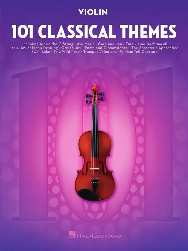 Hal Leonard 101 Classical Themes for Violin Notes