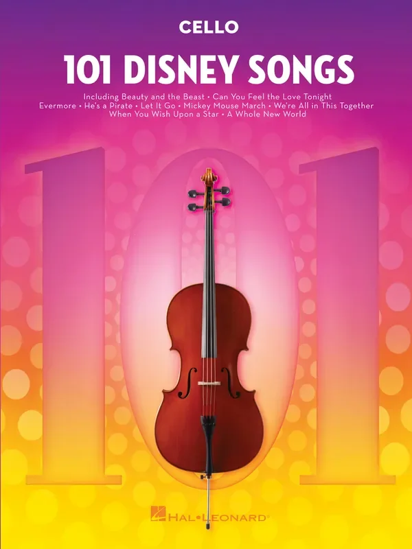 Hal Leonard 101 Disney Song for Cello Notes
