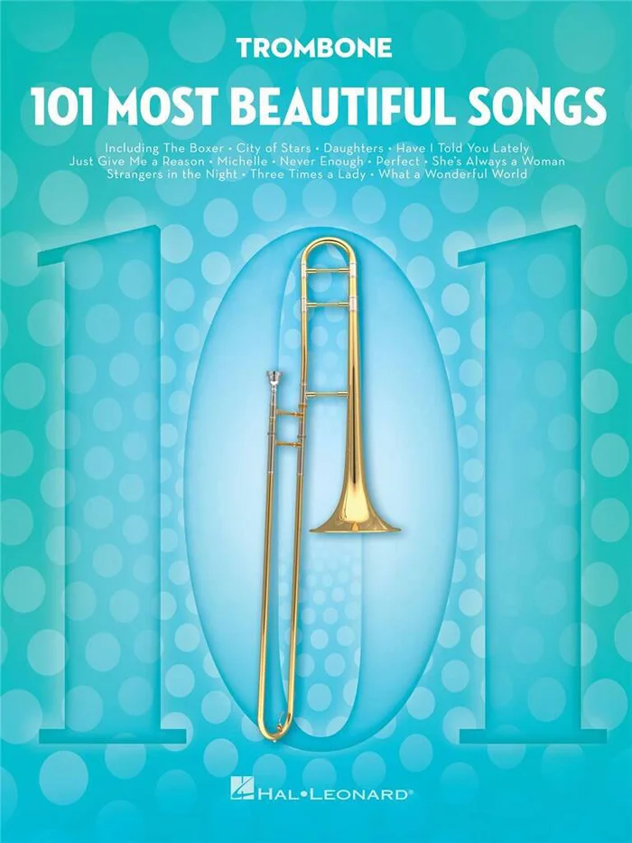 Hal Leonard 101 Most Beautiful Songs – Trombone