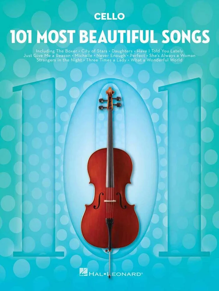 Hal Leonard 101 Most Beautiful Songs – Violoncelle