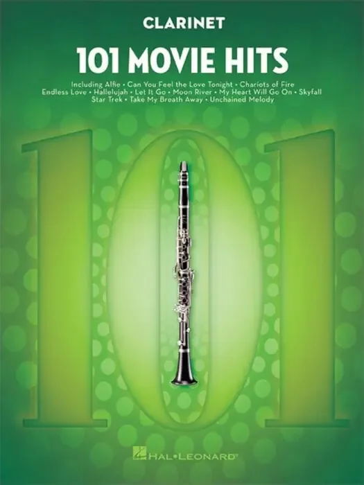 Hal Leonard 101 Movie Hits for Clarinet Notes