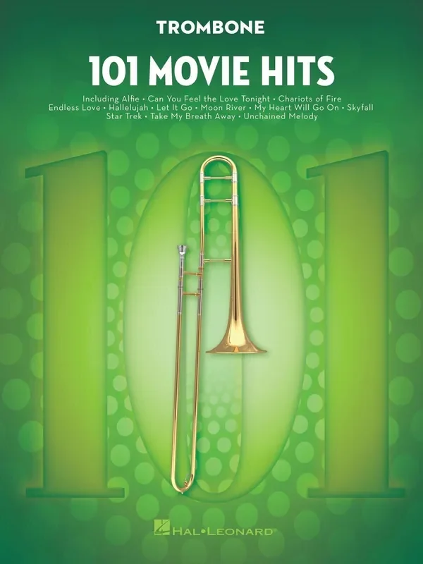 Hal Leonard 101 Movie Hits for Trombone Notes