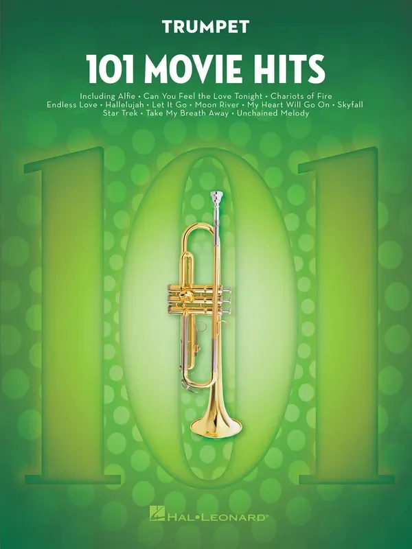 Hal Leonard 101 Movie Hits for Trumpet Notes