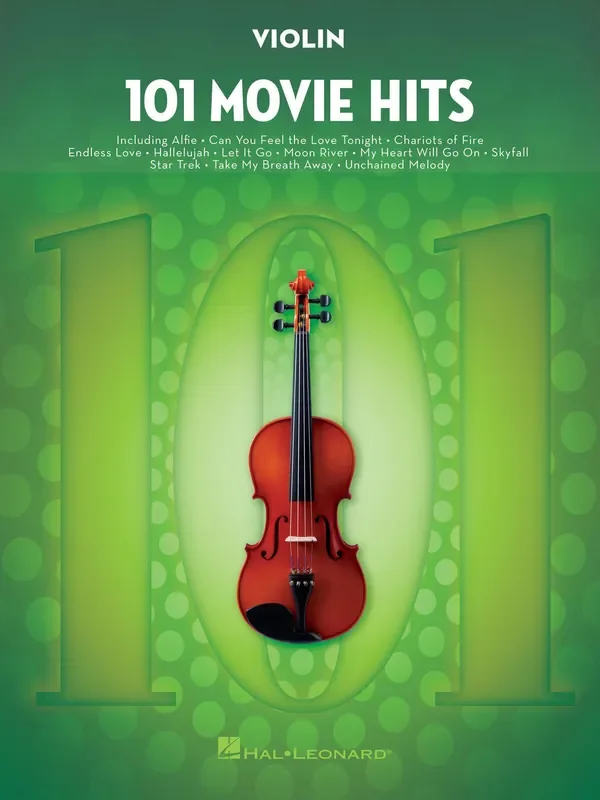 Hal Leonard 101 Movie Hits for Violin Notes