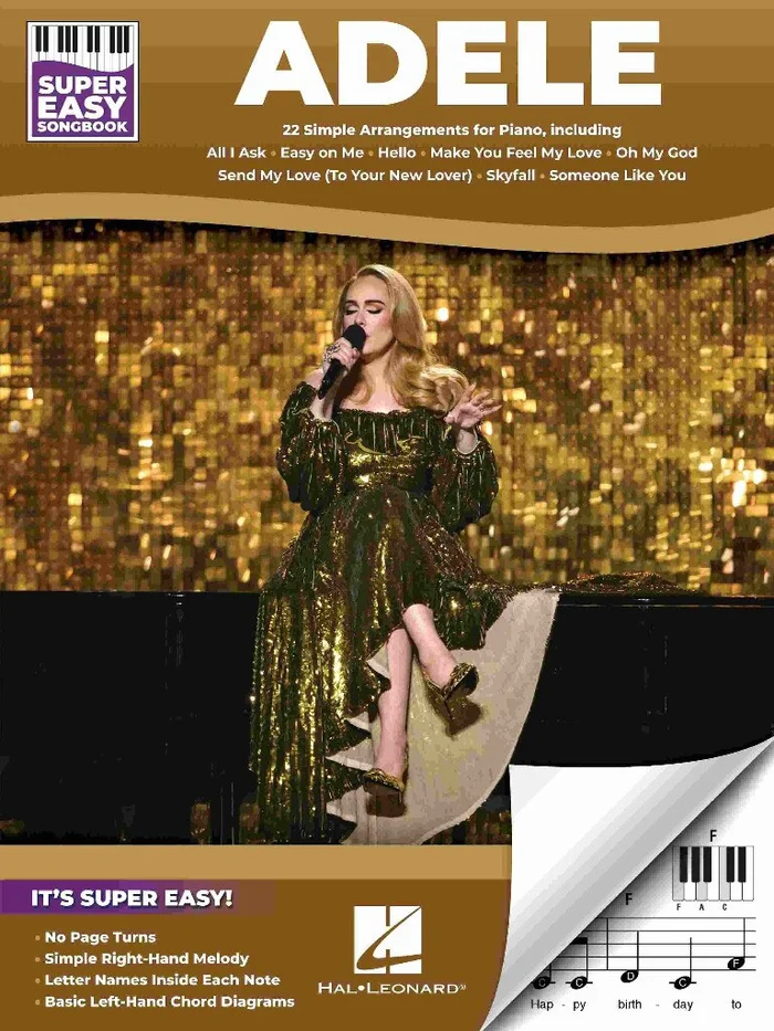 Hal Leonard Adele – Super Easy Songbook