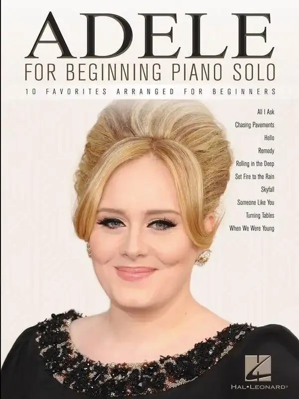 Hal Leonard Adele for Beginning Piano Solo Notes