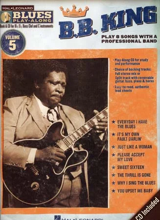 Hal Leonard B.B.King – Blues Play Along Vol.5 + Cd – Bb, Eb, C Instruments