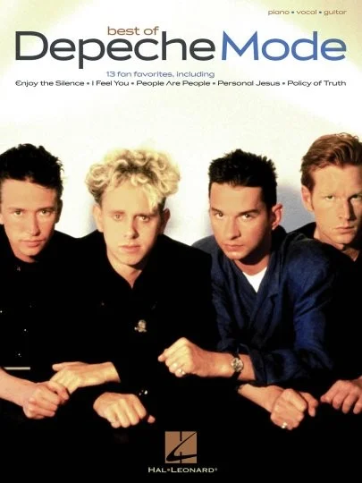 Hal Leonard Best Of Depeche Mode Piano Vocal Guitar Songbook – PVG