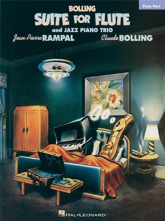 Hal Leonard Bolling Claude – Suite For Flute And Jazz Piano Trio – Partie De Flute