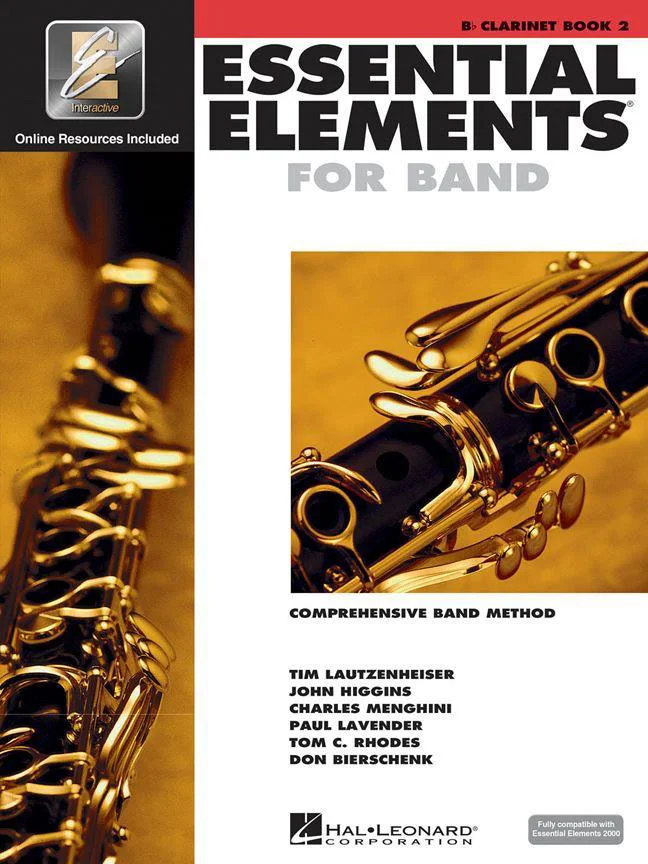 Hal Leonard ESSENTIAL ELEMENTS 2000 BOOK 2 – CLARINETTE