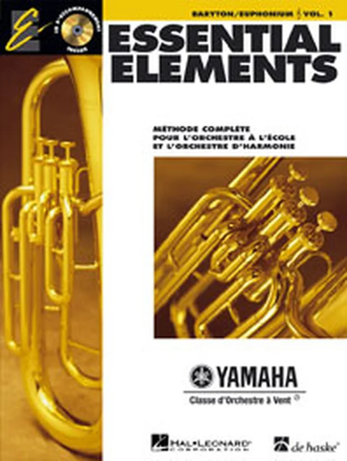 Hal Leonard Essential Elements Vol.1 + Cd – Baryton, Euphonium, Saxhorn