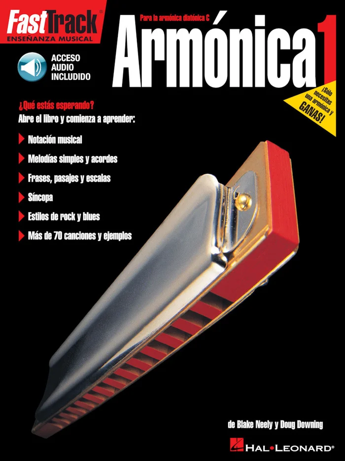 Hal Leonard Fast Track Armonica 1 Harm + Audio En Ligne – Harmonica