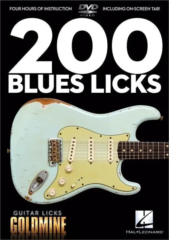 Hal Leonard Guitar Licks Goldmine 200 Blues Licks Notes