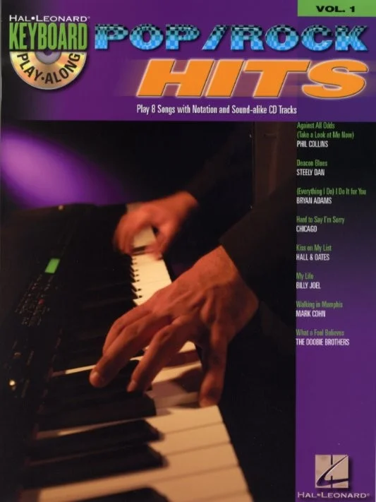 Hal Leonard Keyboard Play Along Vol.1 – Pop/rock Hits + CD