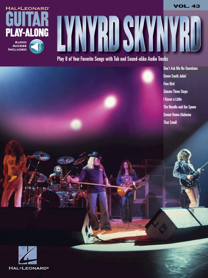 Hal Leonard Lynyrd Skynyrd – Guitar Play Along Vol.43 + Audio En Ligne – Guitar Tab