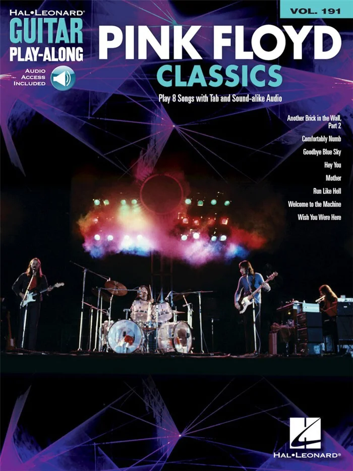 Hal Leonard Pink Floyd Classics Guitare + Audio En Ligne
