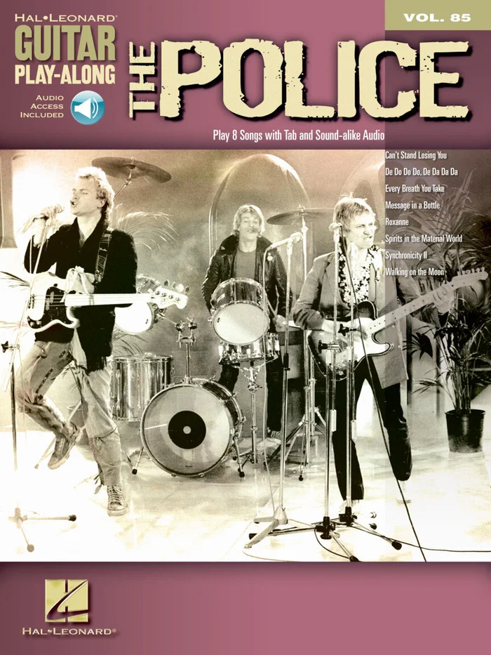 Hal Leonard Police – Guitar Play Along Vol.085 + Audio En Ligne – Guitar Tab