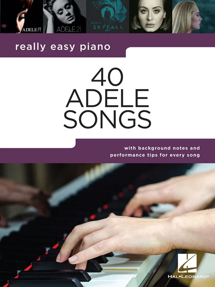 Hal Leonard Really Easy Piano: 40 Adele Songs