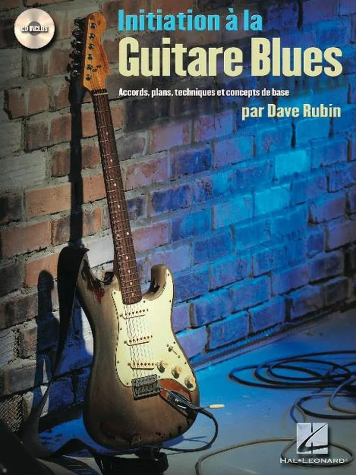 Hal Leonard Rubin Dave – Initiation A La Guitare Blues + CD