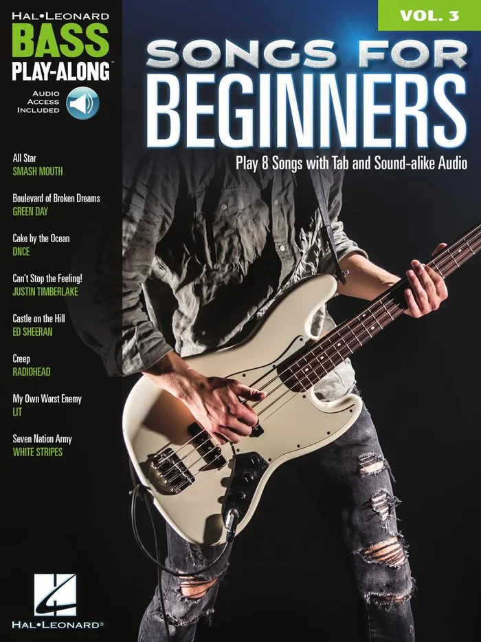 Hal Leonard Songs For Beginners Hal Leonard Bass PLAY-along Vol.3