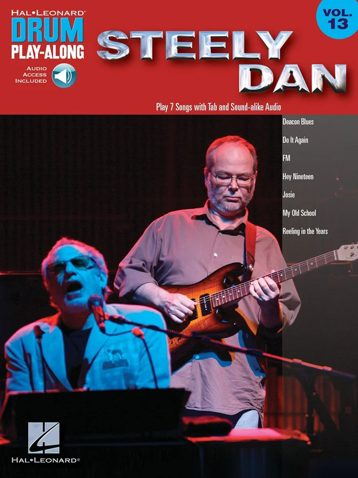 Hal Leonard STEELY DAN – DRUM PLAY ALONG VOL.13 + AUDIO EN LIGNE – BATTERIE