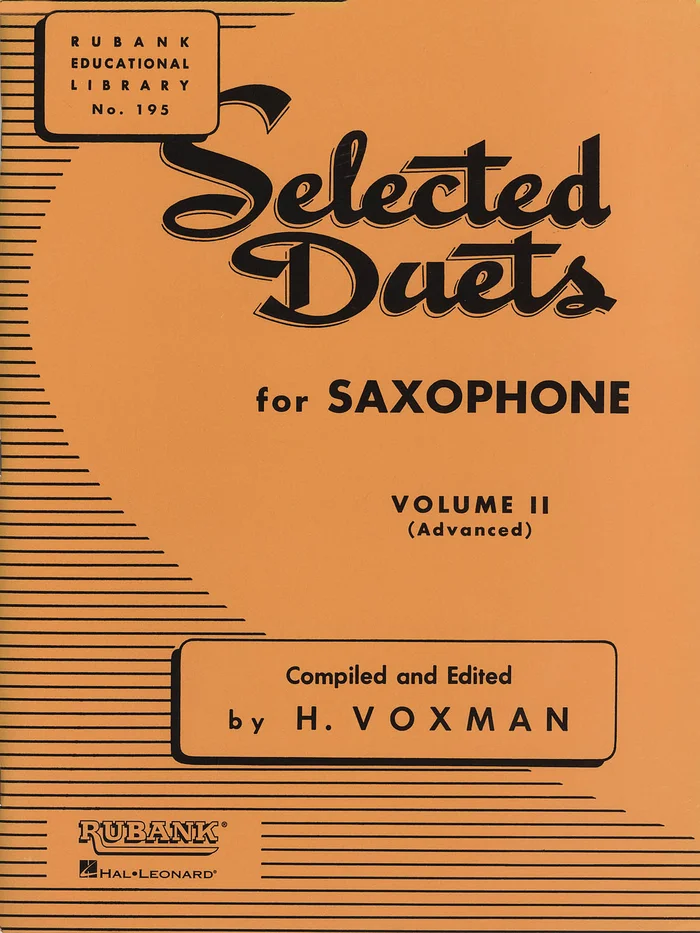 Hal Leonard Voxman H. – Selected Duets For Two Saxophones