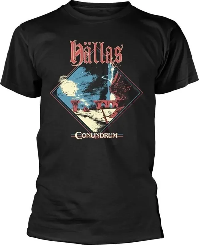 Hallas T-shirt Conundrum Unisex Black M