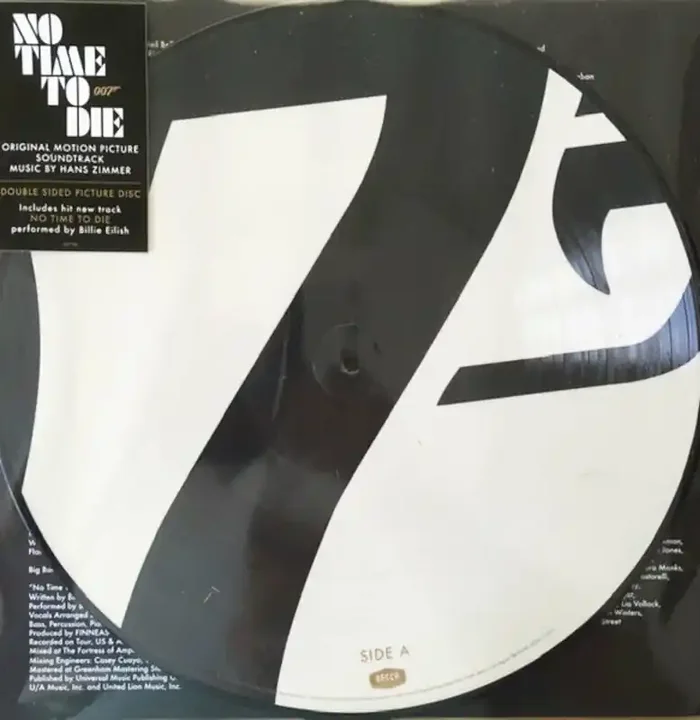 Hans Zimmer – No Time To Die – Original Motion Picture Soundtrack (Picture Disc) (2 LP)