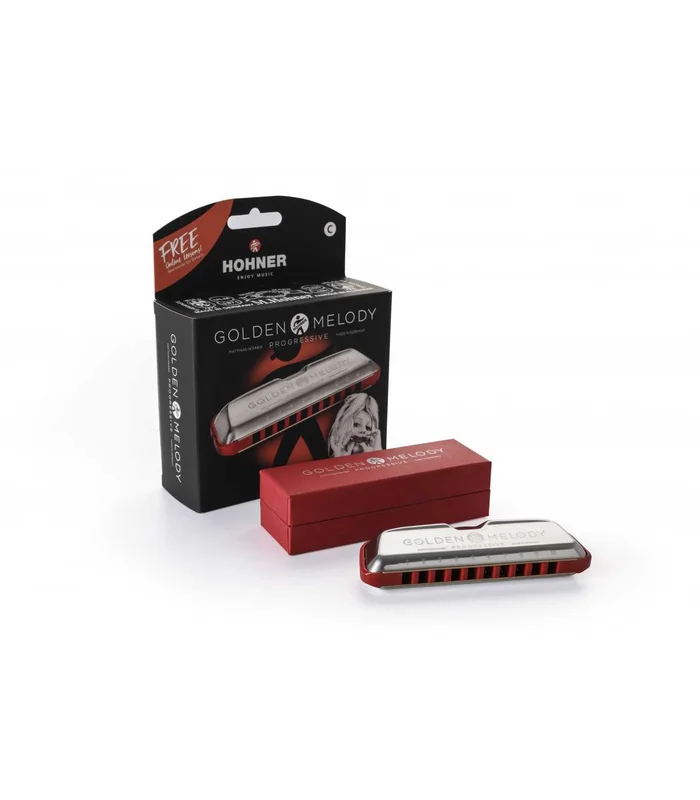 Harmonica Hohner Golden Melody en E
