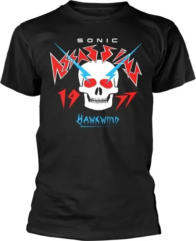 Hawkwind T-shirt Sonic Assassins Unisex Black M