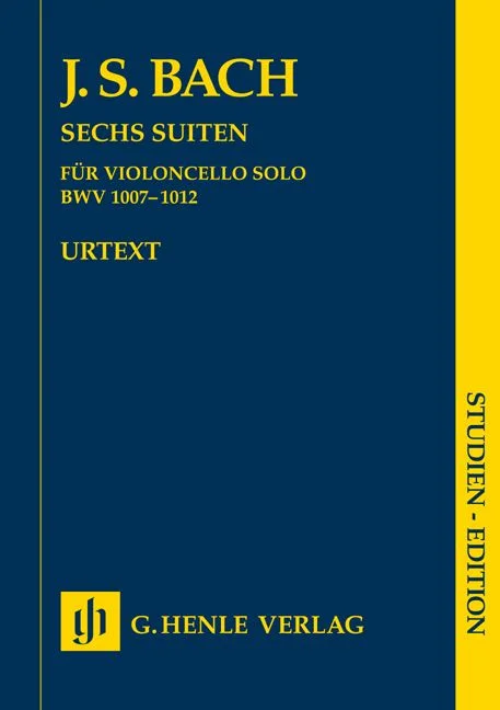 Henle Verlag Bach J.S. – Six Suites For Violoncello Solo BWV 1007-1012