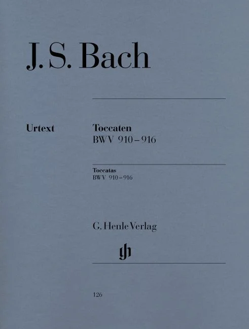 Henle Verlag Bach J.S. – Toccatas BWV 910-916