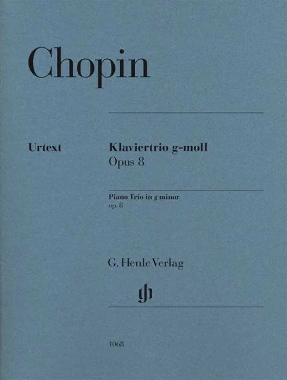 Henle Verlag Chopin Frederic – Piano Trio In G Minor Op.8
