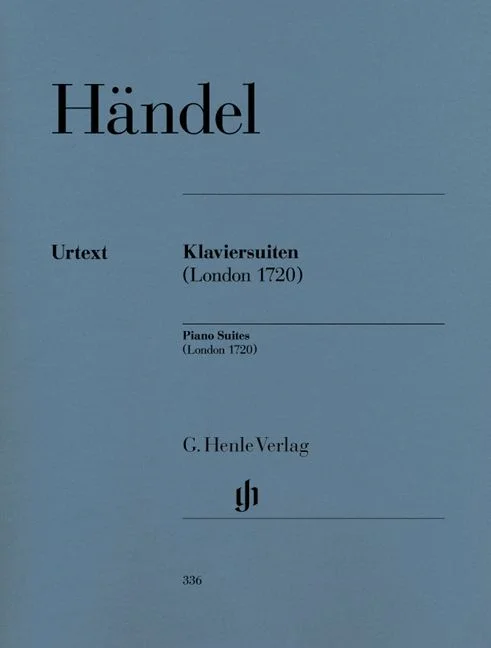Henle Verlag Haendel G.H. – Piano Suites (london 1720)