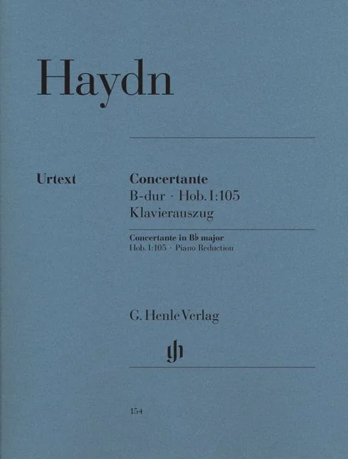 Henle Verlag Haydn J. – Concerte For Oboe, Bassoon, Violin, Violoncello And Orchestra Hob. I:105