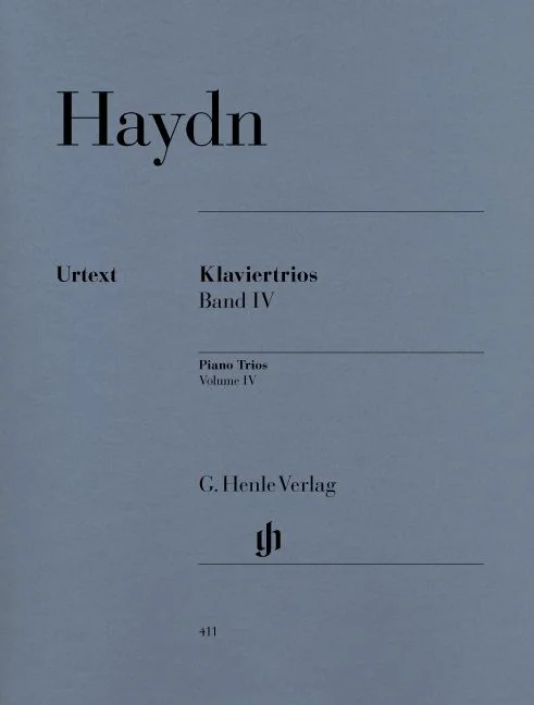 Henle Verlag Haydn J. – Piano Trios, Volume Iv