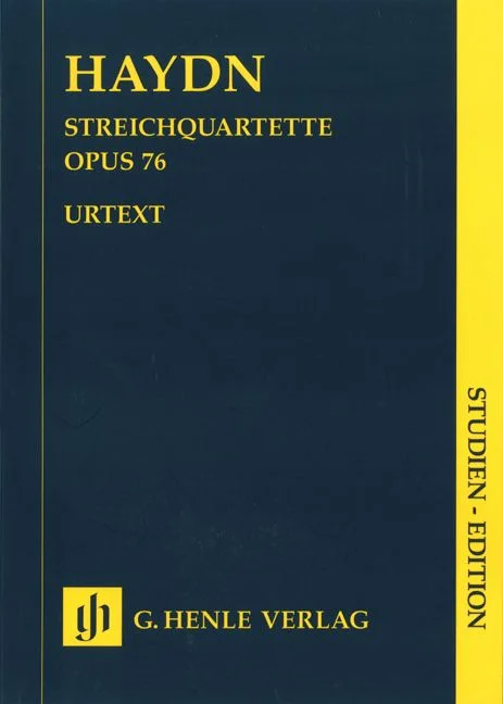 Henle Verlag HAYDN J. – STRING QUARTETS VOLUME X OP. 76 NR. 1-6