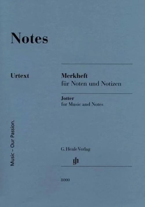 Henle Verlag Henle Manuscript Paper